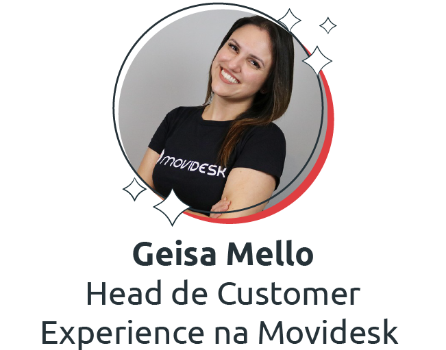 Geisa Mello - Head de Customer Experience na Movidesk 